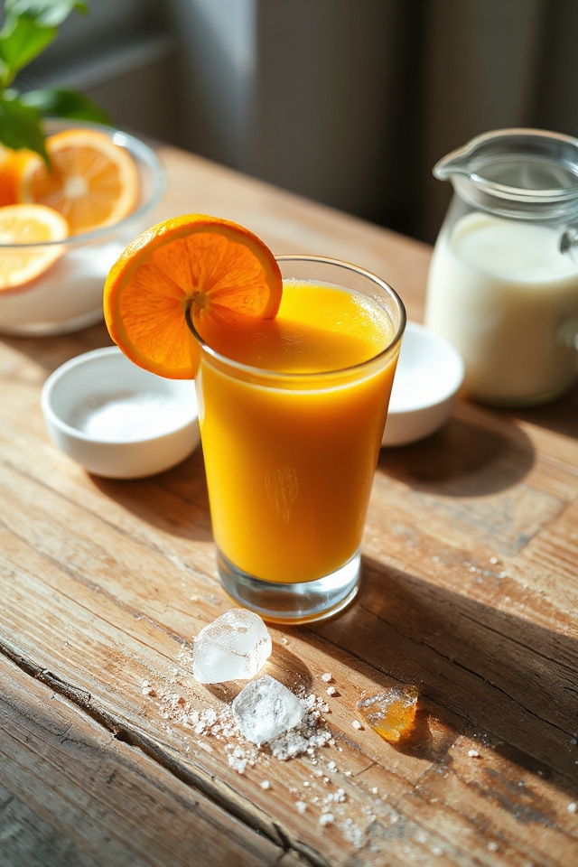 refreshing orange smoothie recipe