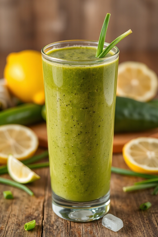 refreshing vegetable smoothie recipe