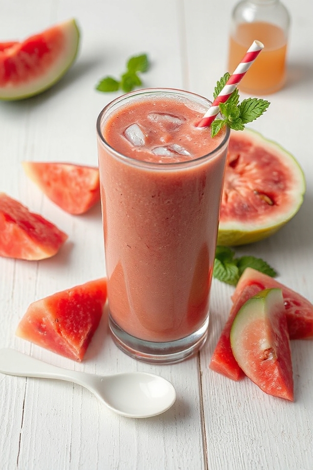 refreshing watermelon smoothie recipe