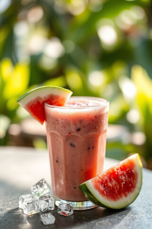 refreshing watermelon smoothie recipe