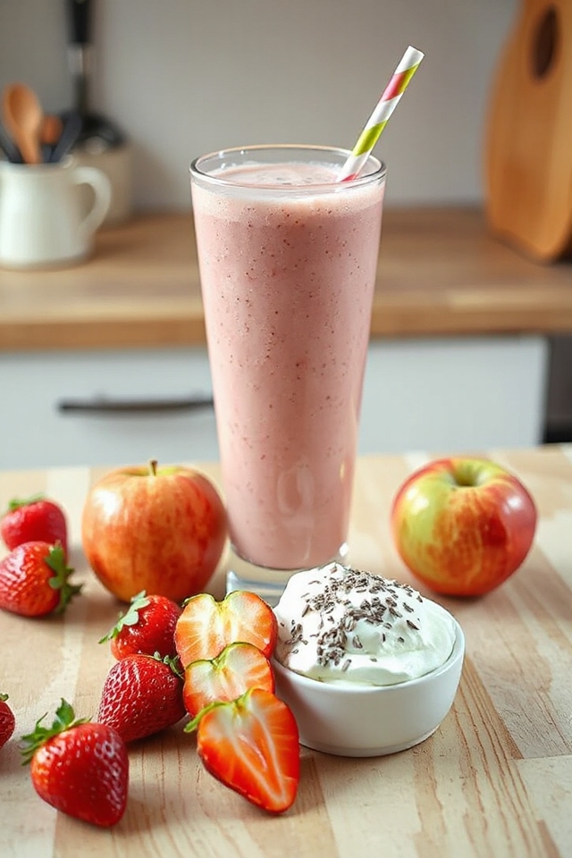 strawberry apple smoothie recipe