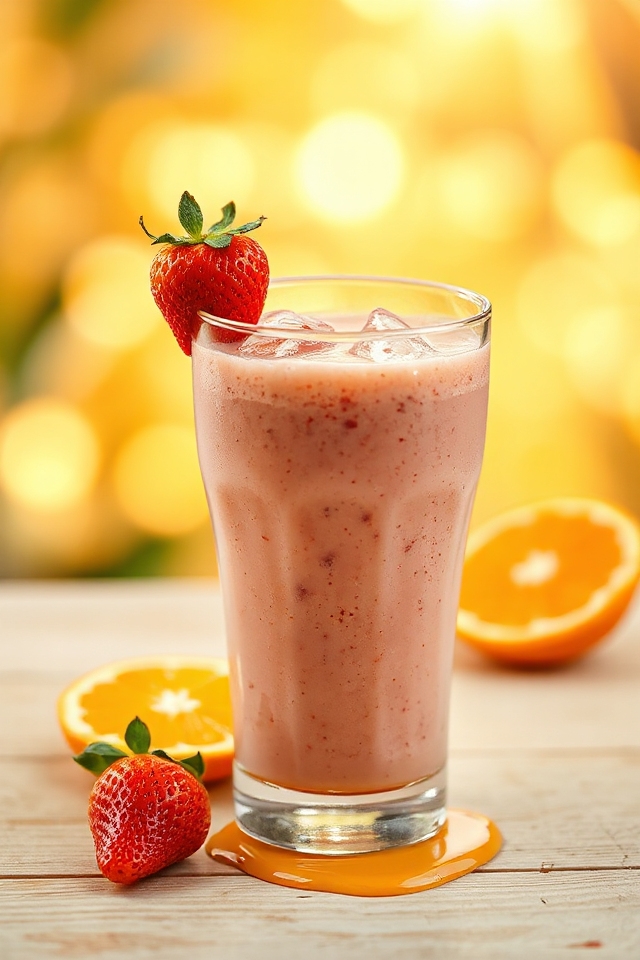 strawberry orange smoothie recipe