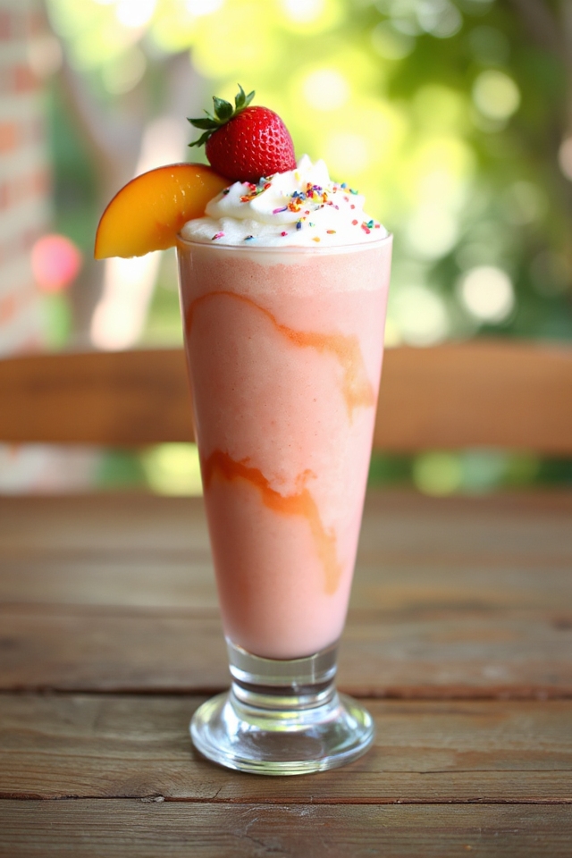 strawberry peach smoothie recipe