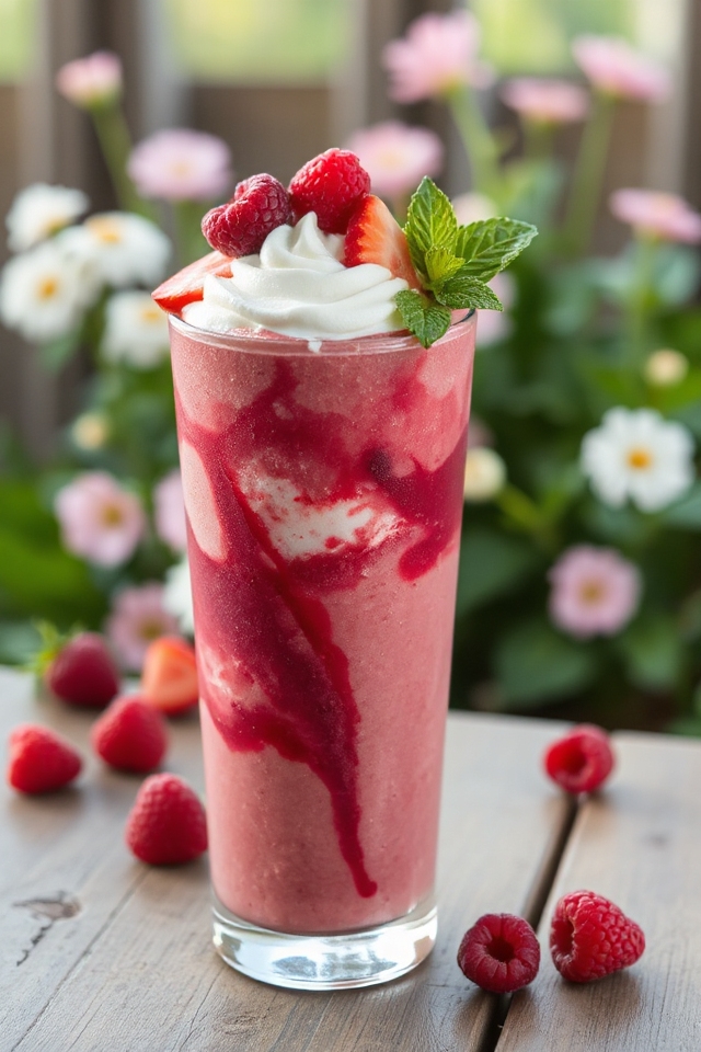 strawberry raspberry smoothie recipe