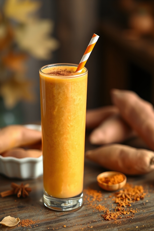 sweet potato protein smoothie recipe