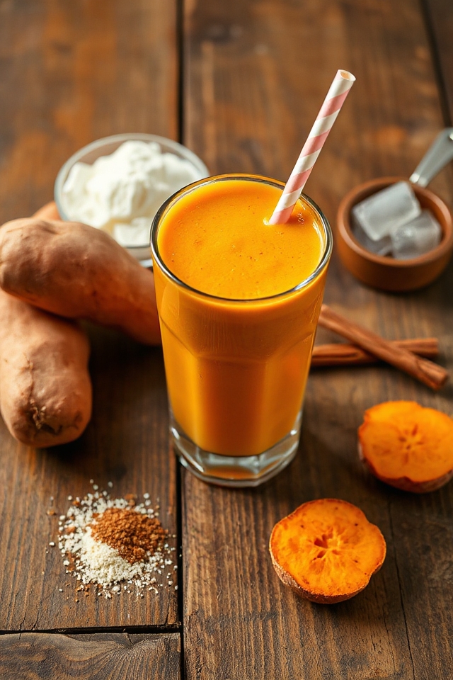 sweet potato smoothie recipe