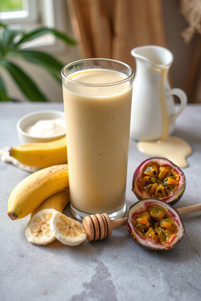 tropical banana smoothie recipe