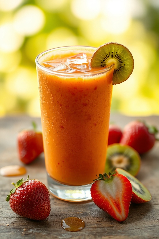 tropical fruit smoothie recipe